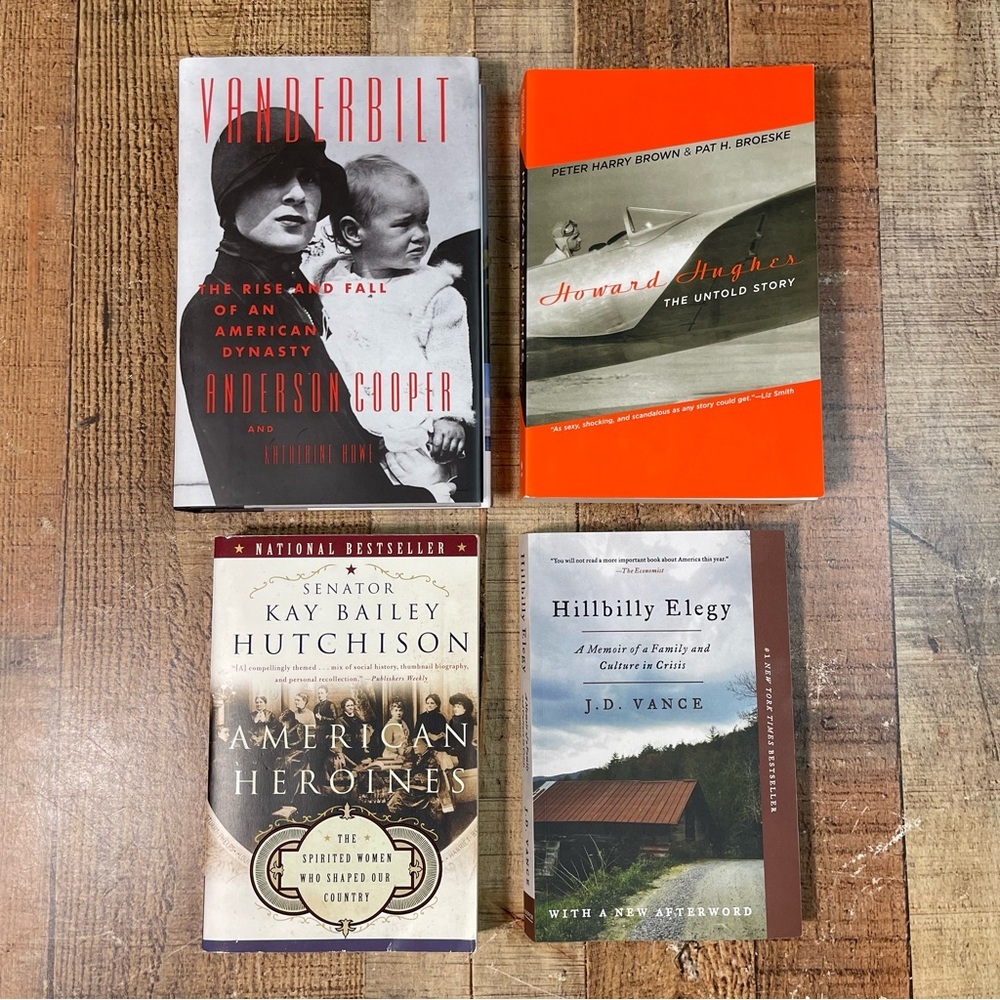 Vanderbilt Howard Hughes The Untold Story American Heroines Hillbilly Elegy
